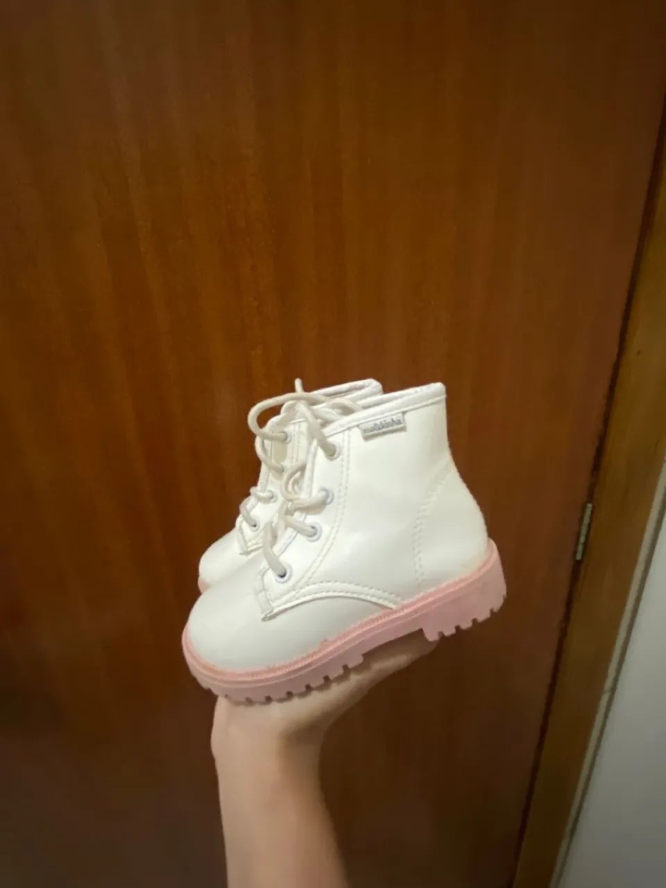 Botas Brancas Bebê