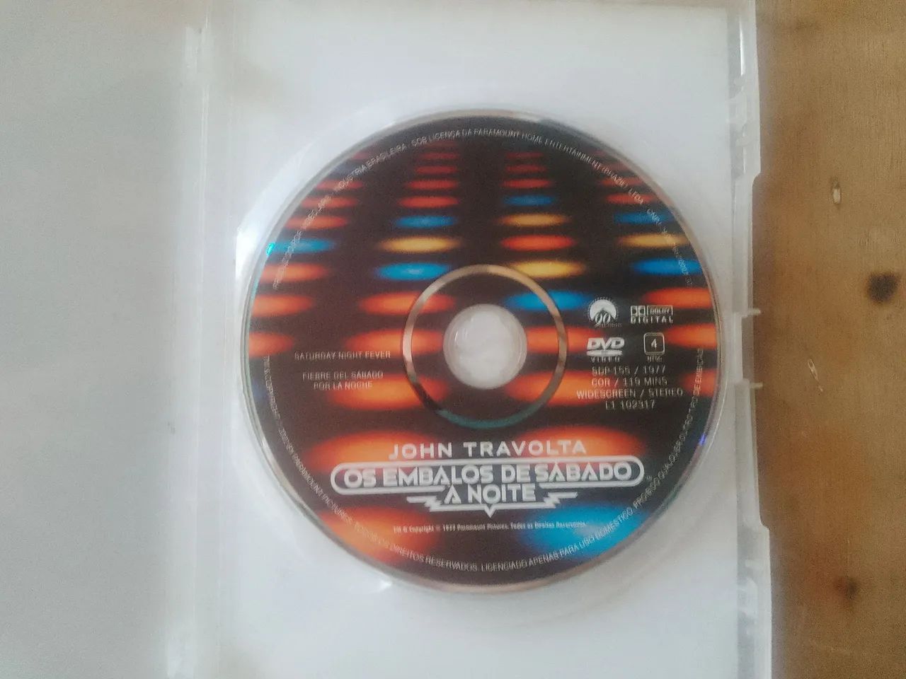 Dvd grese e embalos sábado noite original  - Foto 4