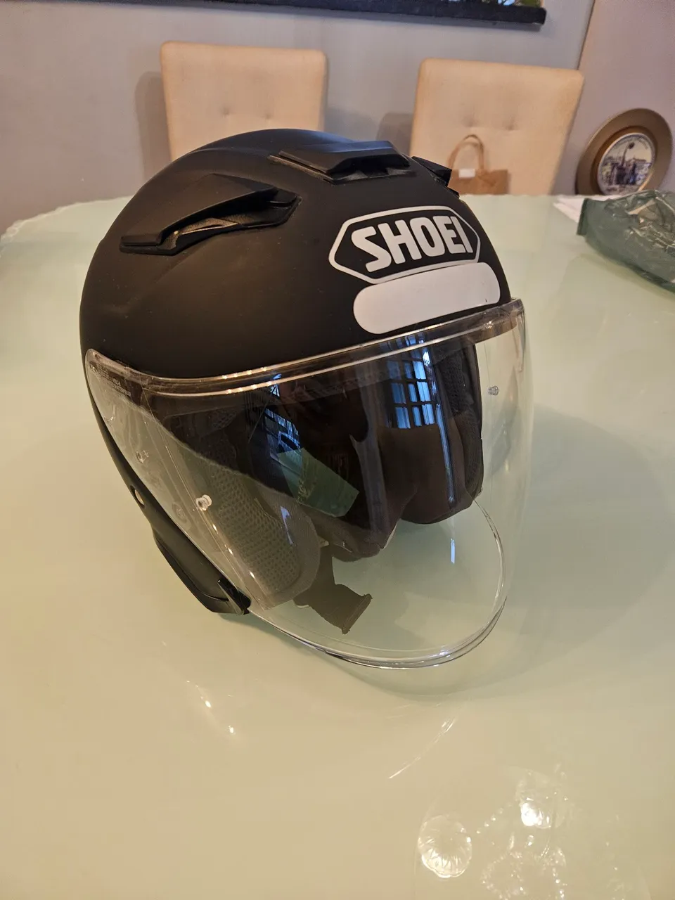 Capacete Shoei J-Cruise 2 Preto - Ótimo estado