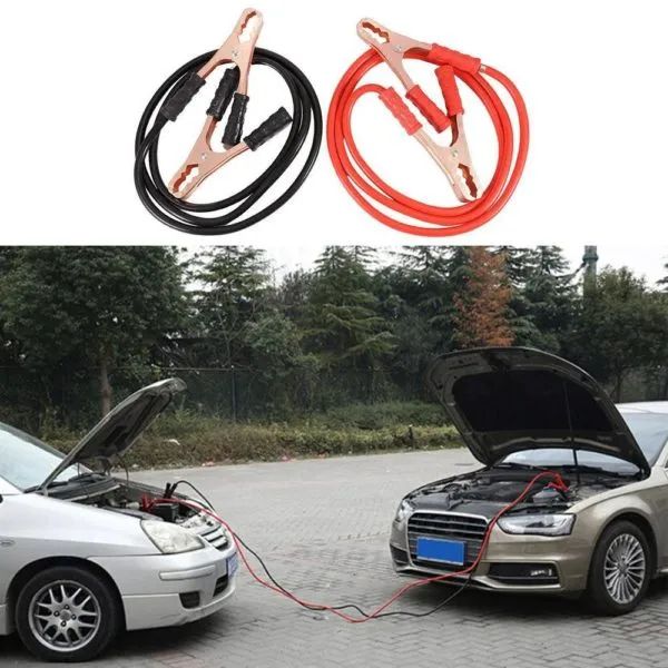 Cabo Transferência Chupeta Carga De Bateria Automotiva 2,2 M 1000Amp Universal - Foto 2