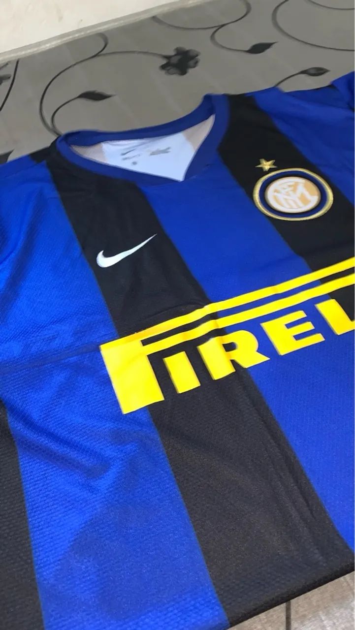 Camisa de Time Retro - Inter de Milão - Foto 3