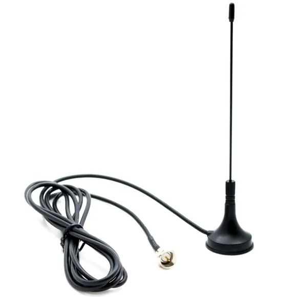 Mini Antena Para TV Digital com Base de Imã