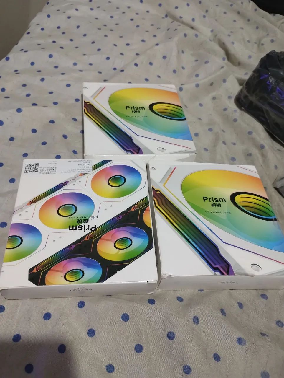 Ventoinhas novas.