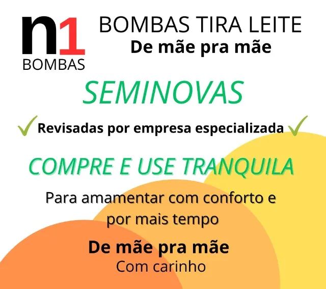 Tira leite SEMINOVA. Bomba Elétrica SWING mais Mamadeira Calma e Tudo mais das Fotos M0106 - Foto 2