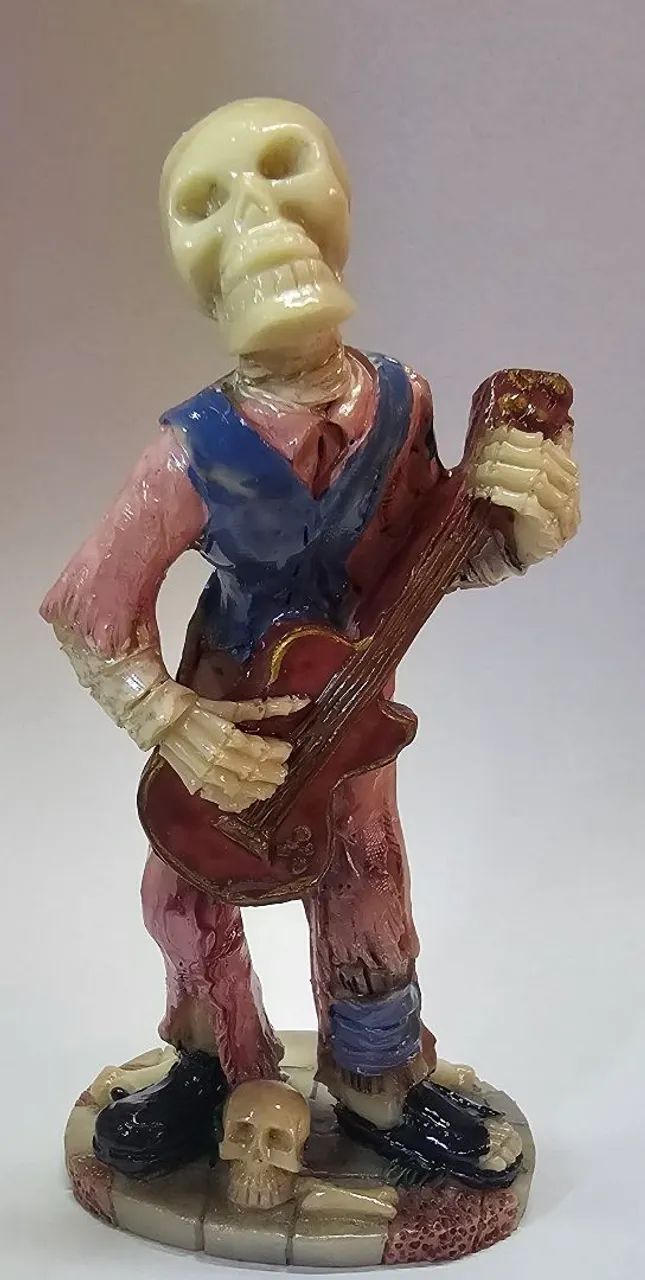 Peça resina vintage  Banda Esqueletos - Foto 3