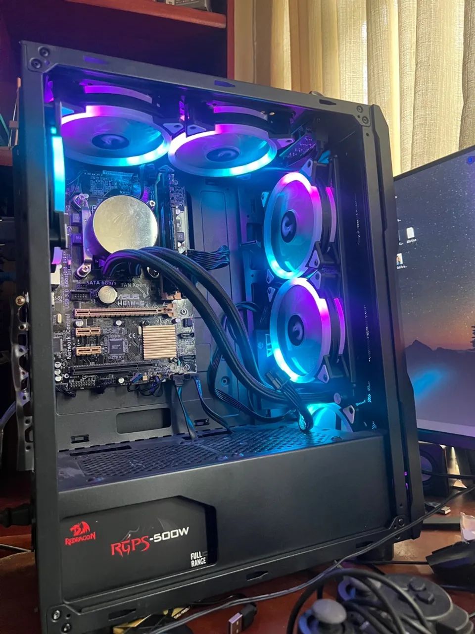 PC Gamer RGB com controle led - Foto 3