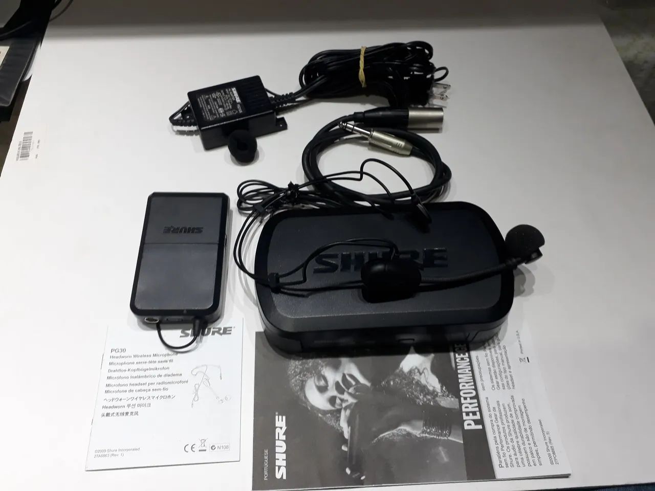Microfone Sem Fio Shure - Kit Completo - Foto 5
