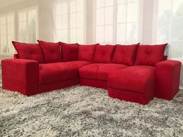 Sofá canto com Chaise várias cores 1,80x2,40 - Foto 2