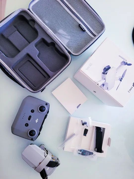 Drone DJI Mini 2 | 4k. Pouco uso + Case e Acessórios. - Foto 3