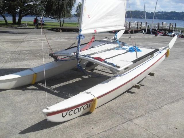 BARCO HOBIE CAT 14 - EQUIPADO PARA REGATAS - Foto 2