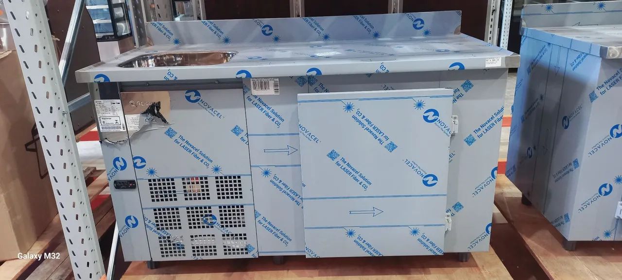 Balcão Refrigerado Aço Inox Gelopar