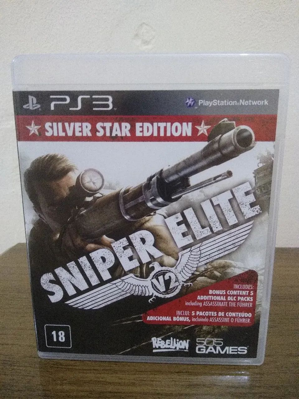 JOGO SNIPER ELITE V2 PARA CONSOLE PS3 