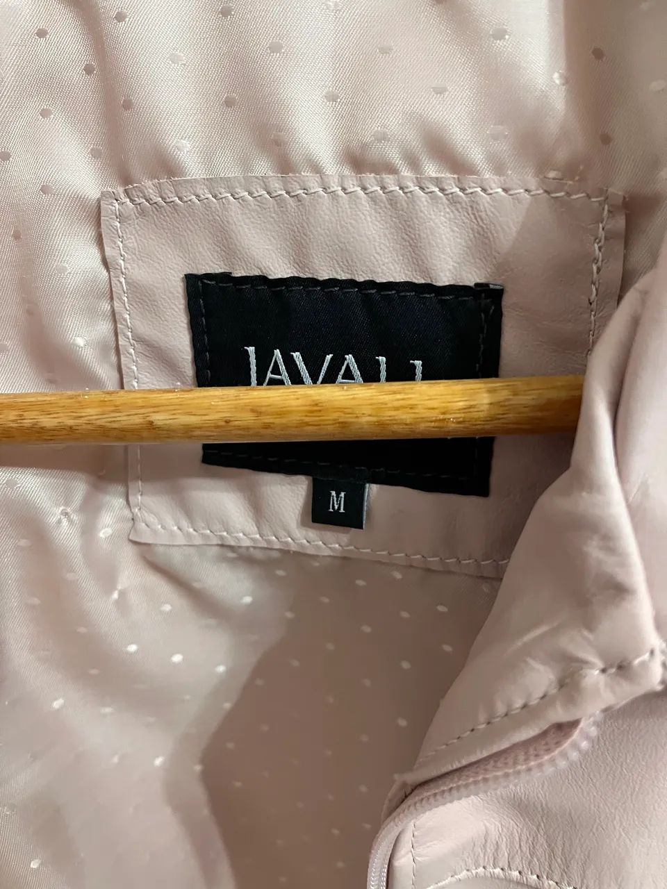 Jaqueta de Couro Rosa Pastel - Foto 2