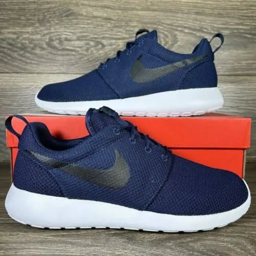 Tênis Nike Roshe Run Azul Marinho