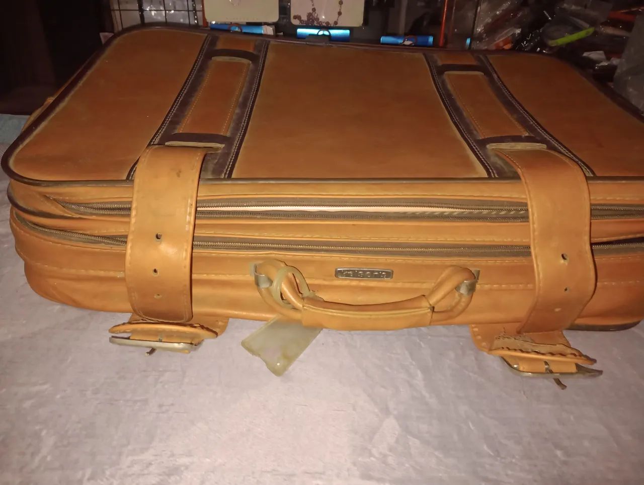 Mala de Viagem Vintage em Couro - Clássico e Elegante
