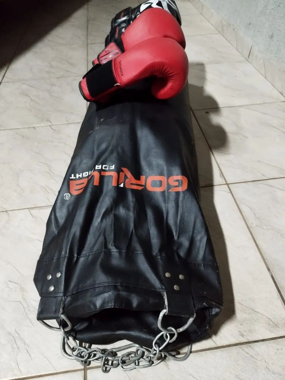Saco boxe+ luvas - Foto 5