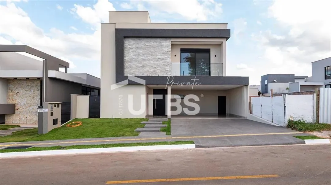 Sobrado Novo de Alto Padrão à Venda  312 m² no Portal do Sol Garden, Goiânia