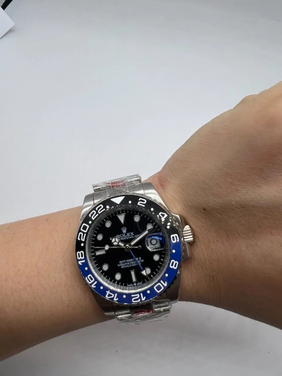 Rolex GMT Master II Batman- Azul e Preto - Foto 5
