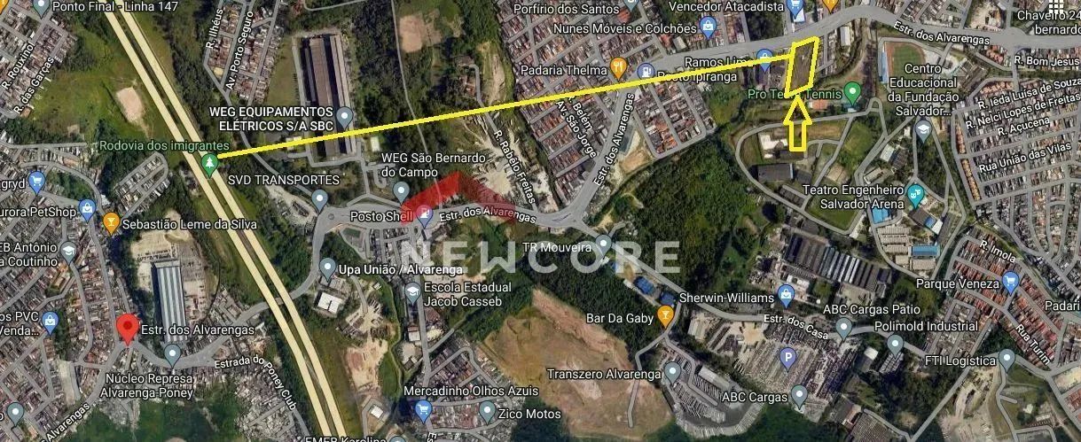 Lote em Estrada dos Alvarengas - Assunção - São Bernardo do Campo/SP - Foto 2