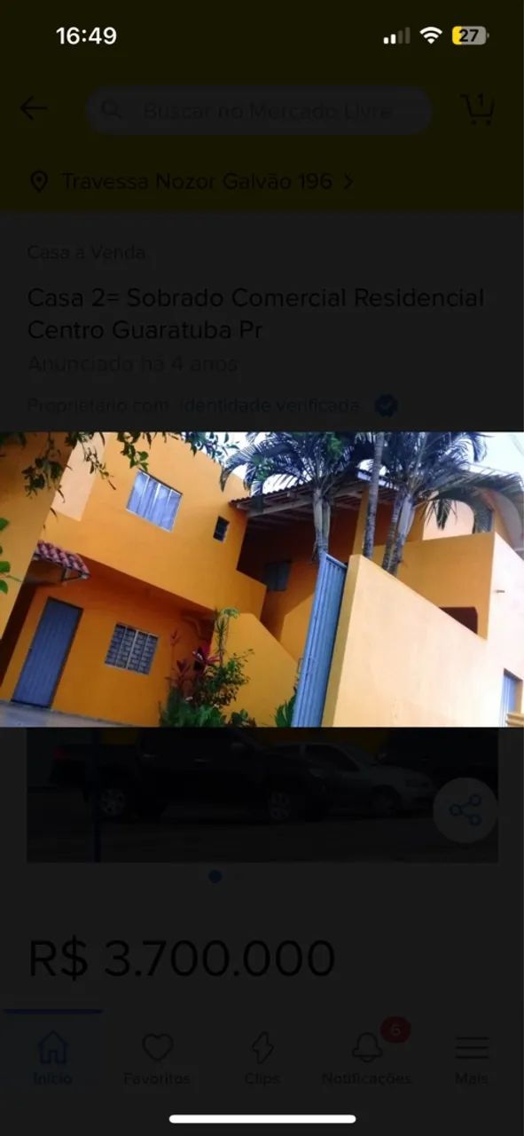 Imóvel Comercial e Residencial no Centro de Guaratuba-Pr - Foto 4