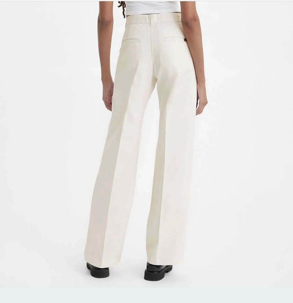 Calça Jeans Levi's Baggy Trouser Gelo Nova 36 - Foto 5