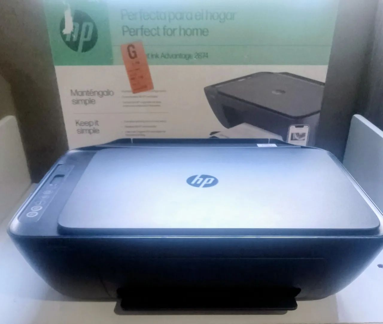 Impressora multifuncional nova (sem os cartuchos de tinta,apenas impressora64407622948994120