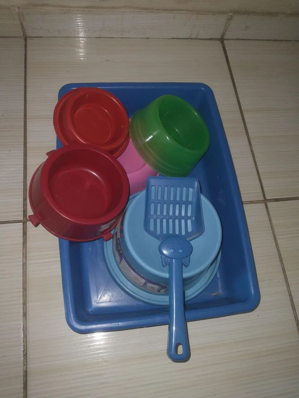 Kits Pet Novos Para Gatos Totalizando 08 Peças Semi-novas No Precinho *TROCO*