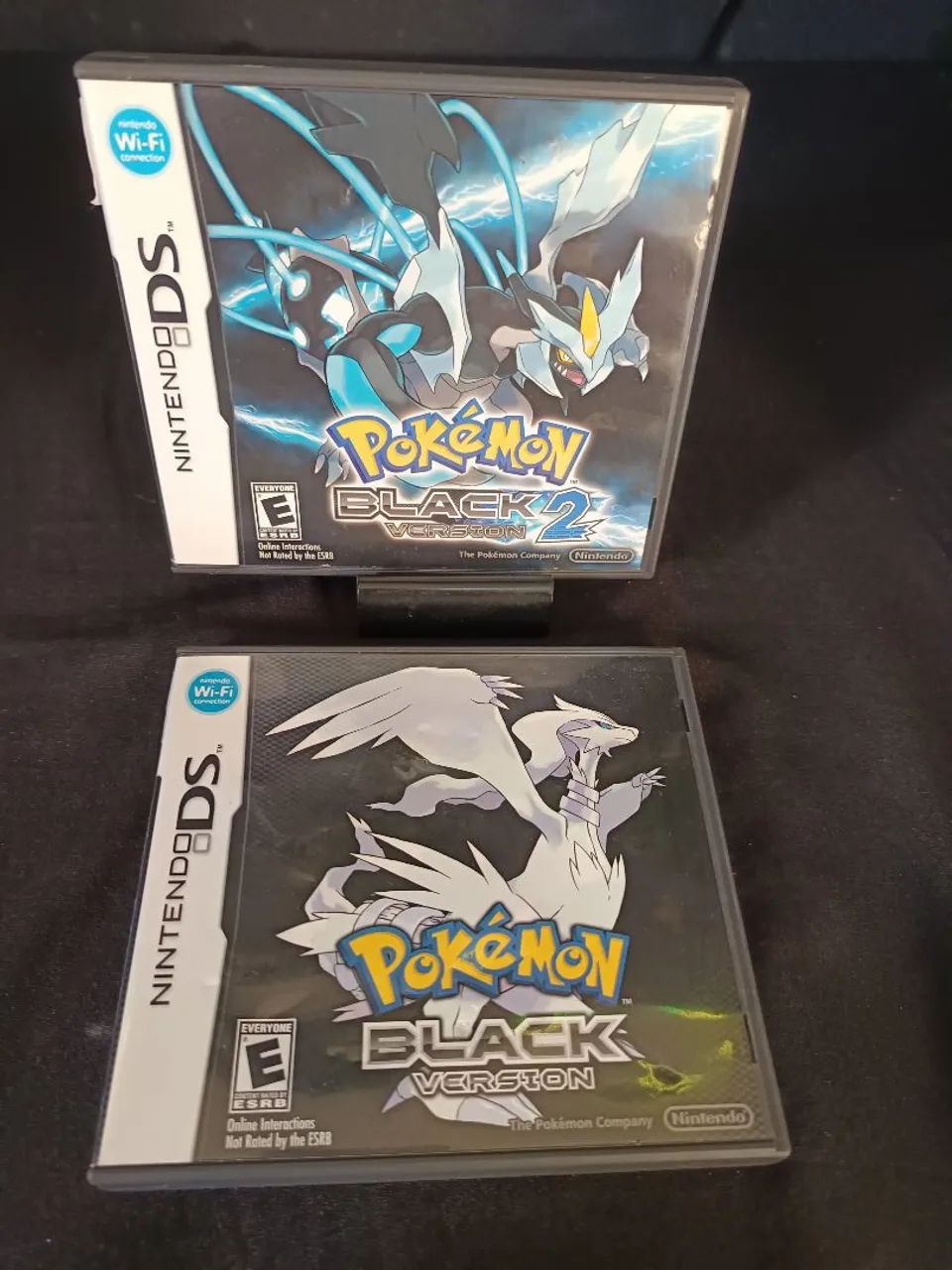 Combo Jogos Pokémon Black Version Nintendo DS 