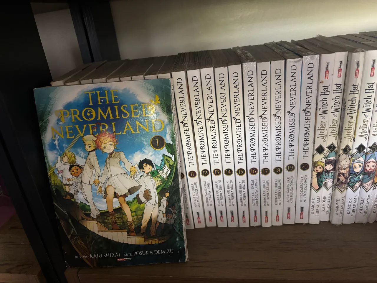 Coleção the promised neverland completa 