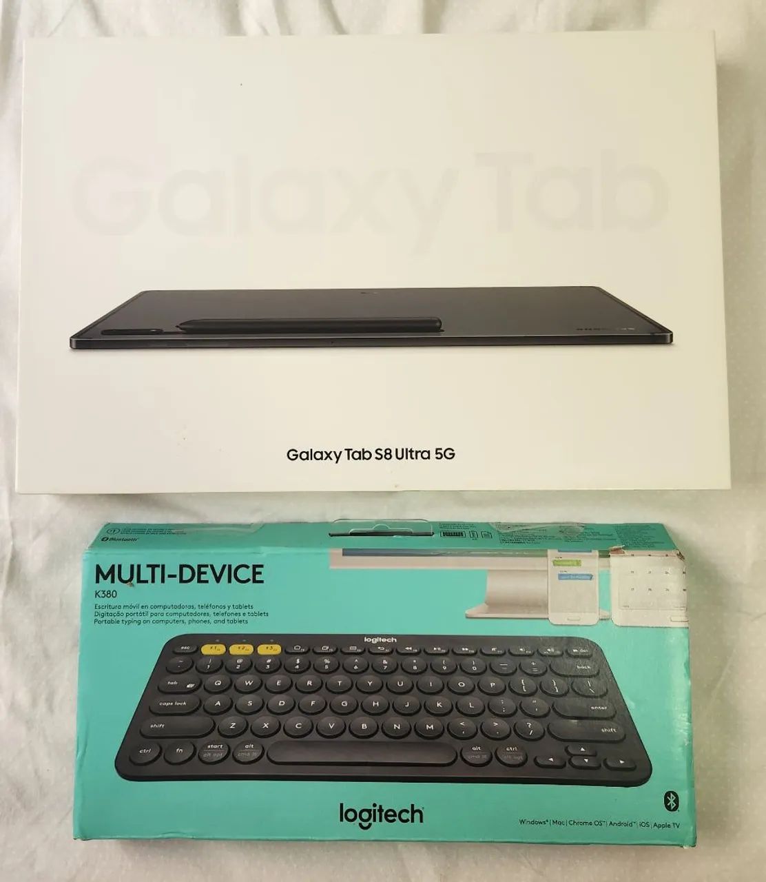 Galaxy Tab S8 Ultra - versão mais top com acessórios  - Foto 5