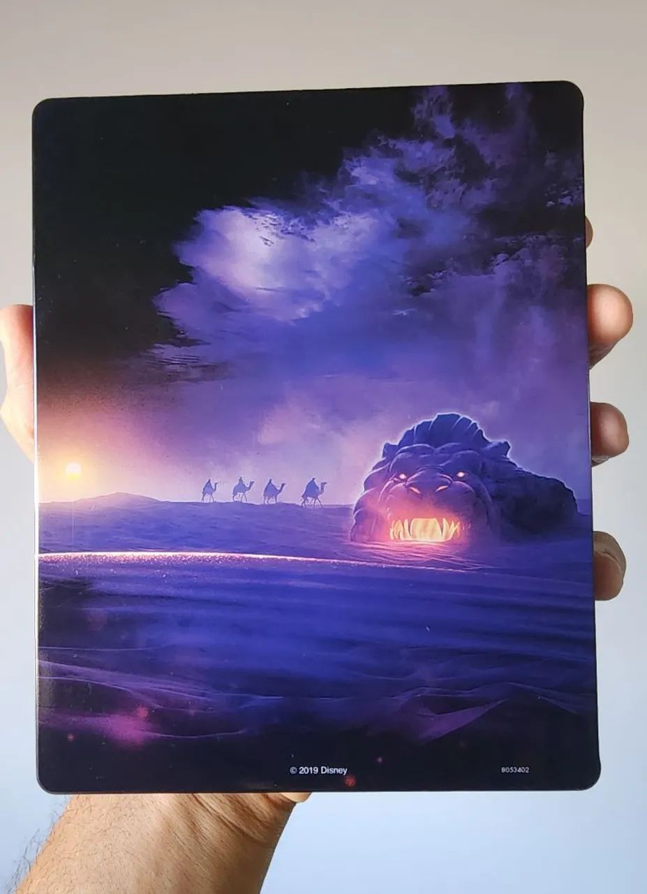 Blu-ray Steelbook Alladin 2019 - Foto 2