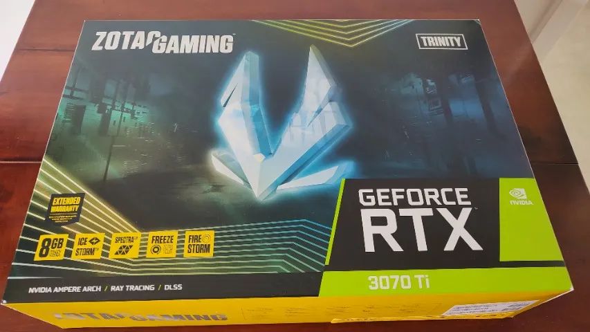 Placa de Vídeo GeForce RTX 3070 Ti