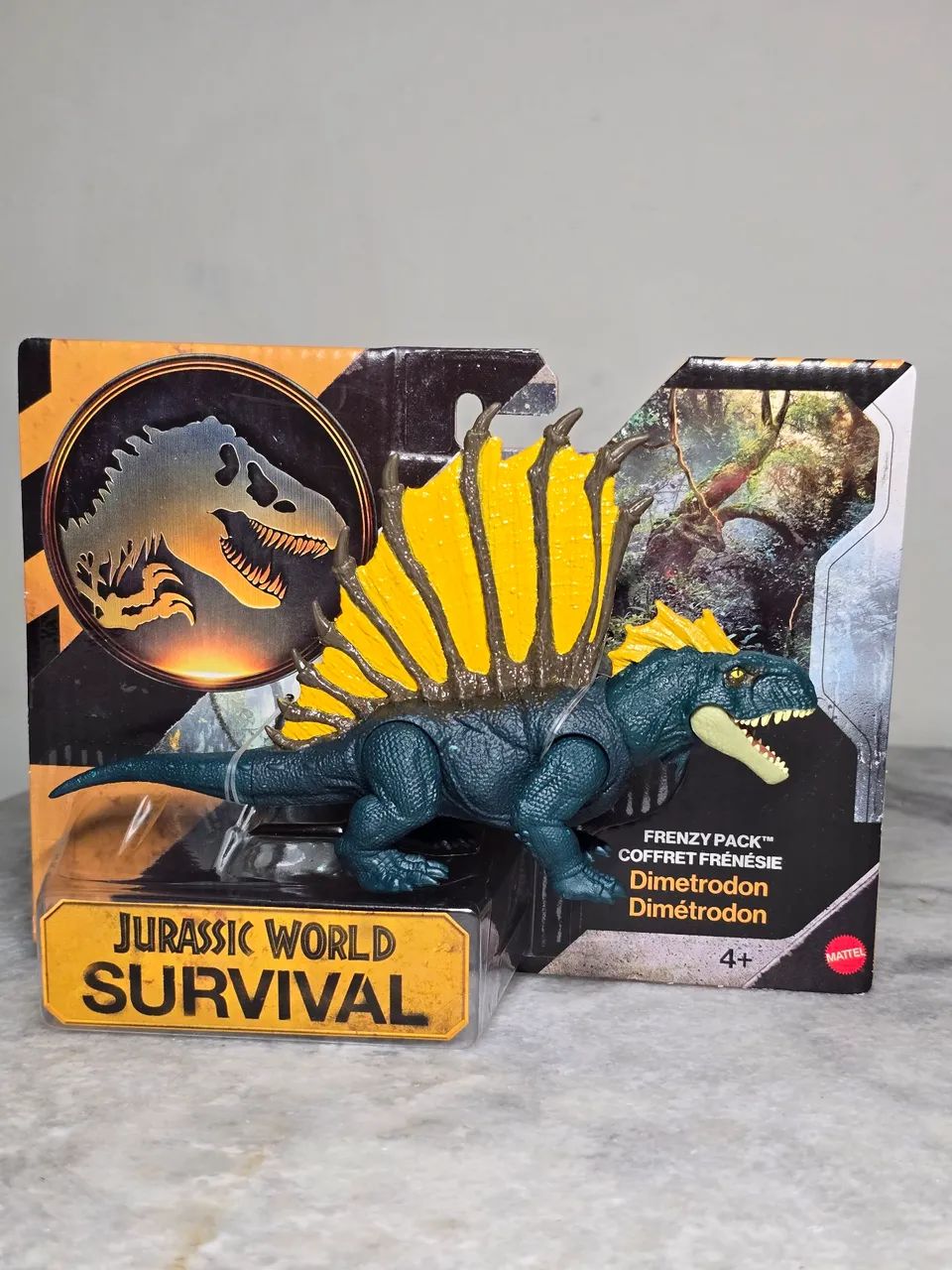 Jurassic World Survival Dimetrodon frenzy pack mattel - Brinquedos