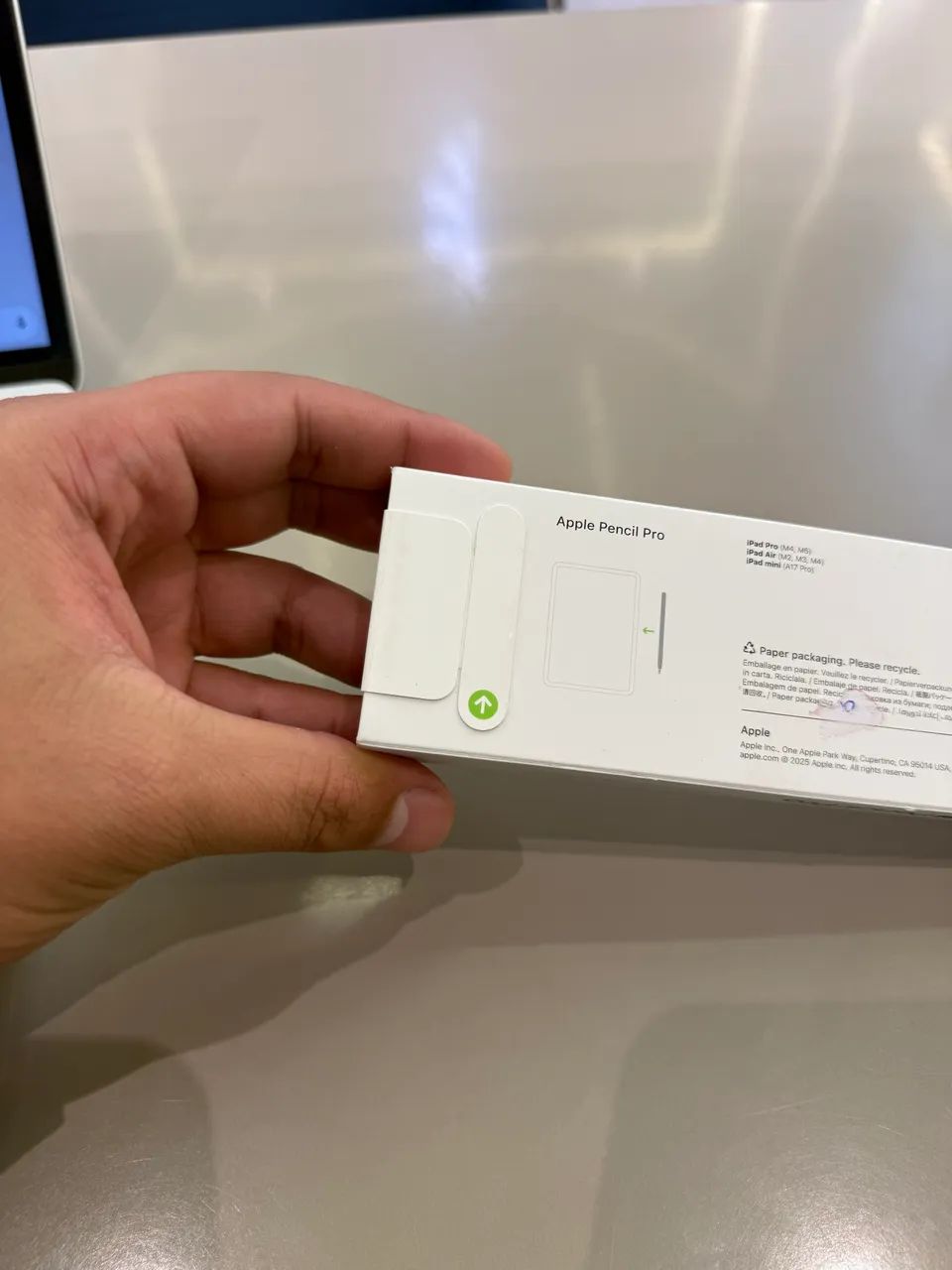 Caneta Apple Pencil Pro Nova - Foto 2