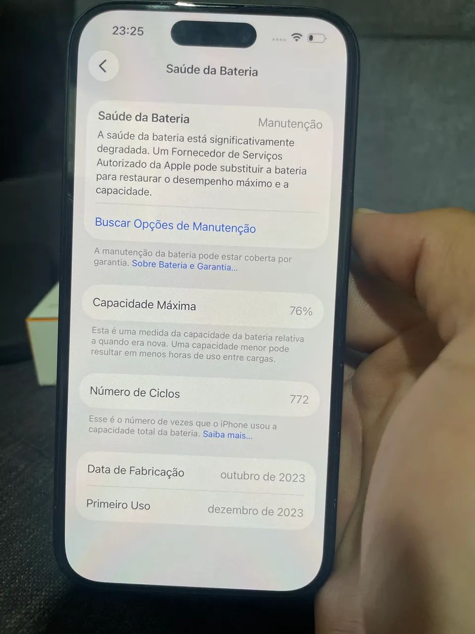 iPhone 15 128gb Novo  - Foto 2