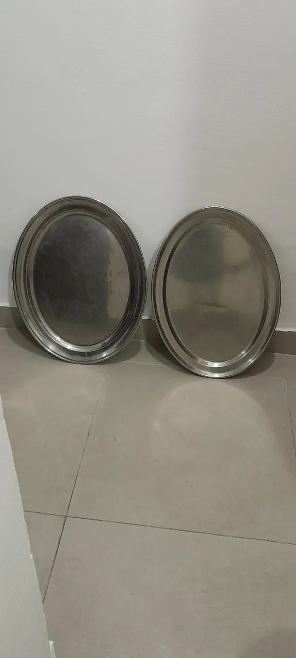 Bandeja Fracalanza Inox antiga - Foto 2