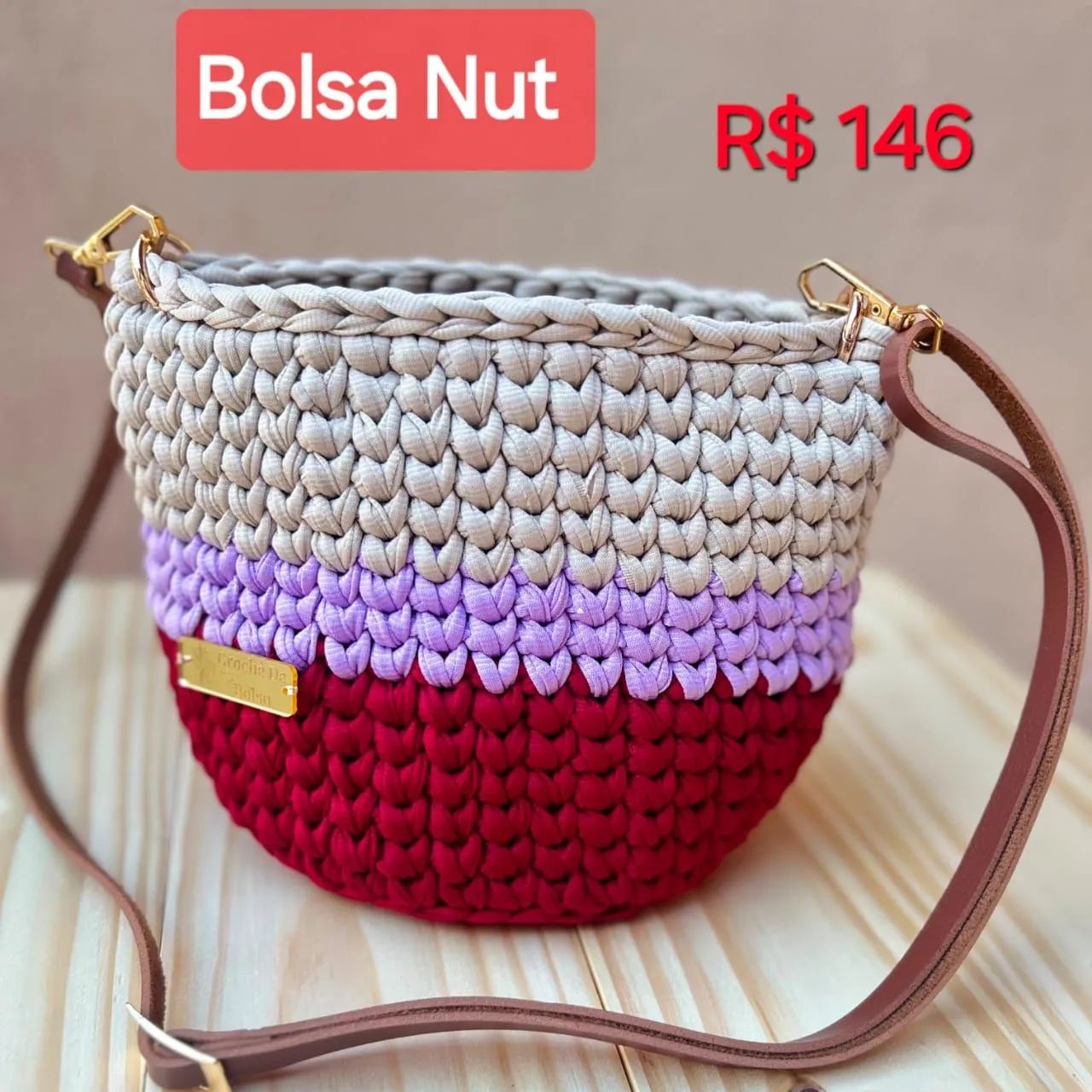 Bolsa em Crochê 