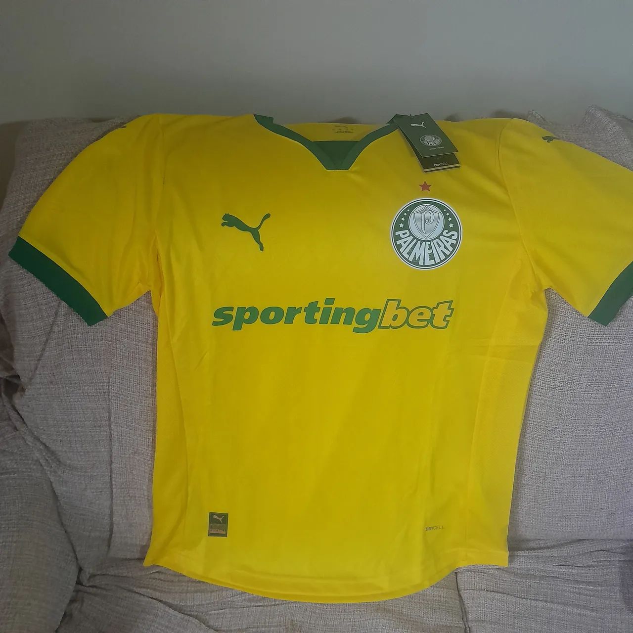 Palmeiras 2026 amarela G