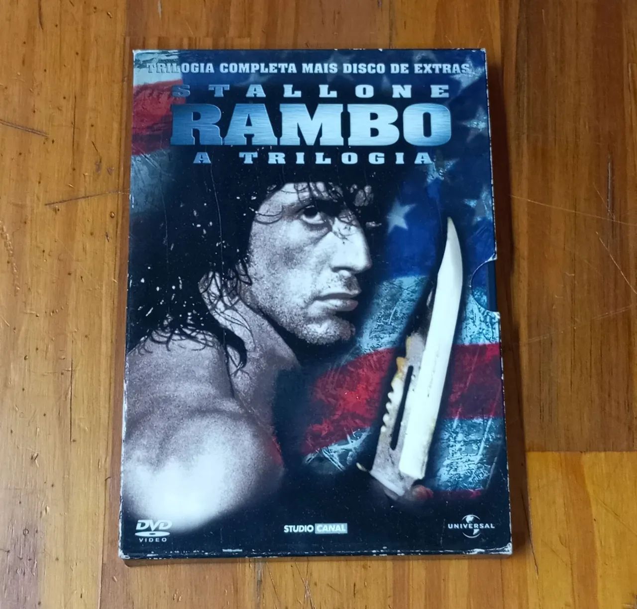 dvd rambo a trilogia Sylvester stalone
