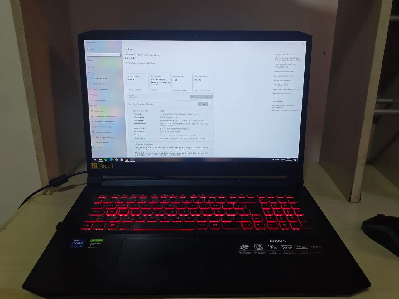 Notebook acer nitro 5 - Foto 4