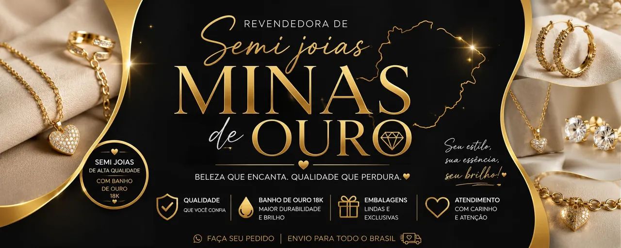 Semijoias Brilho de Ouro  - Foto 3
