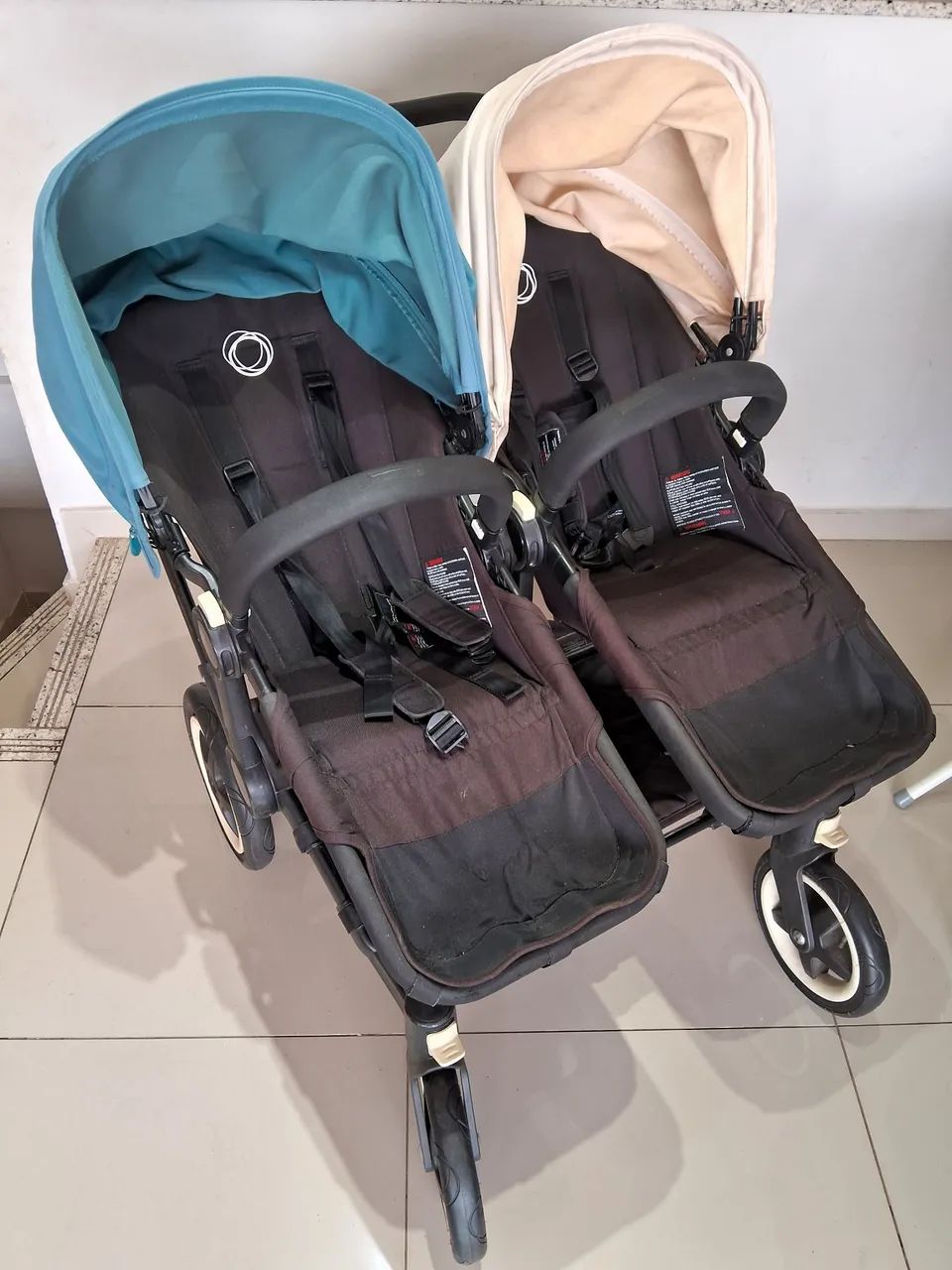 Carrinho de bebê Completo para Gêmeos - Bugaboo Donkey - Foto 2