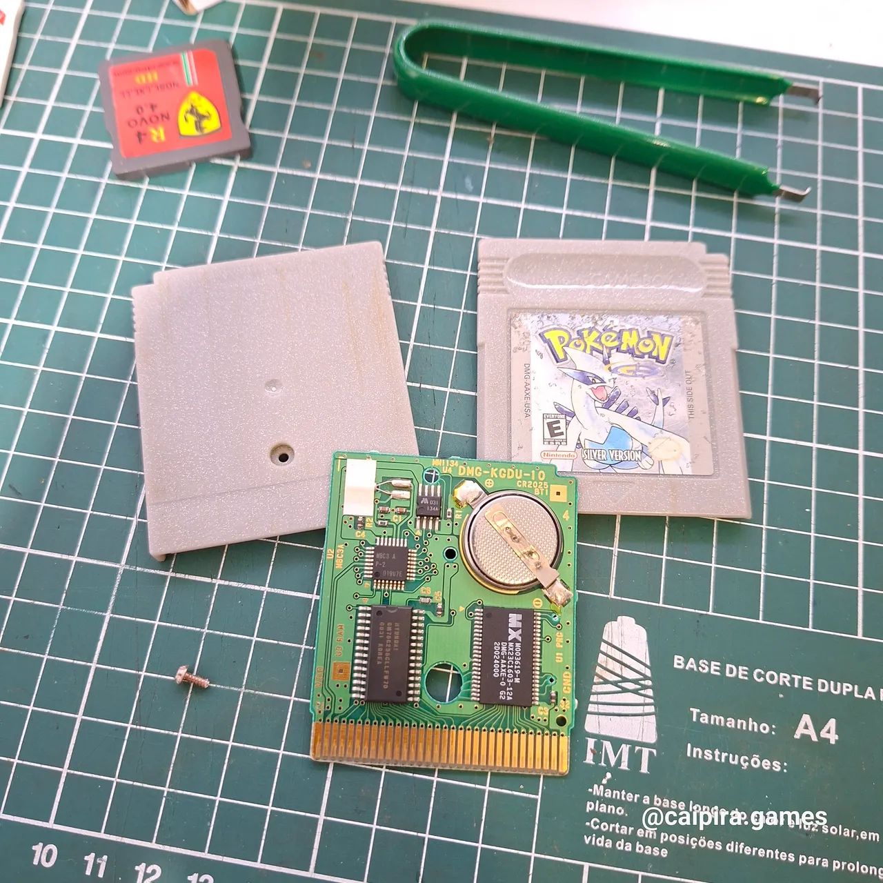 Pokémon Silver original game boy Nintendo - Foto 4