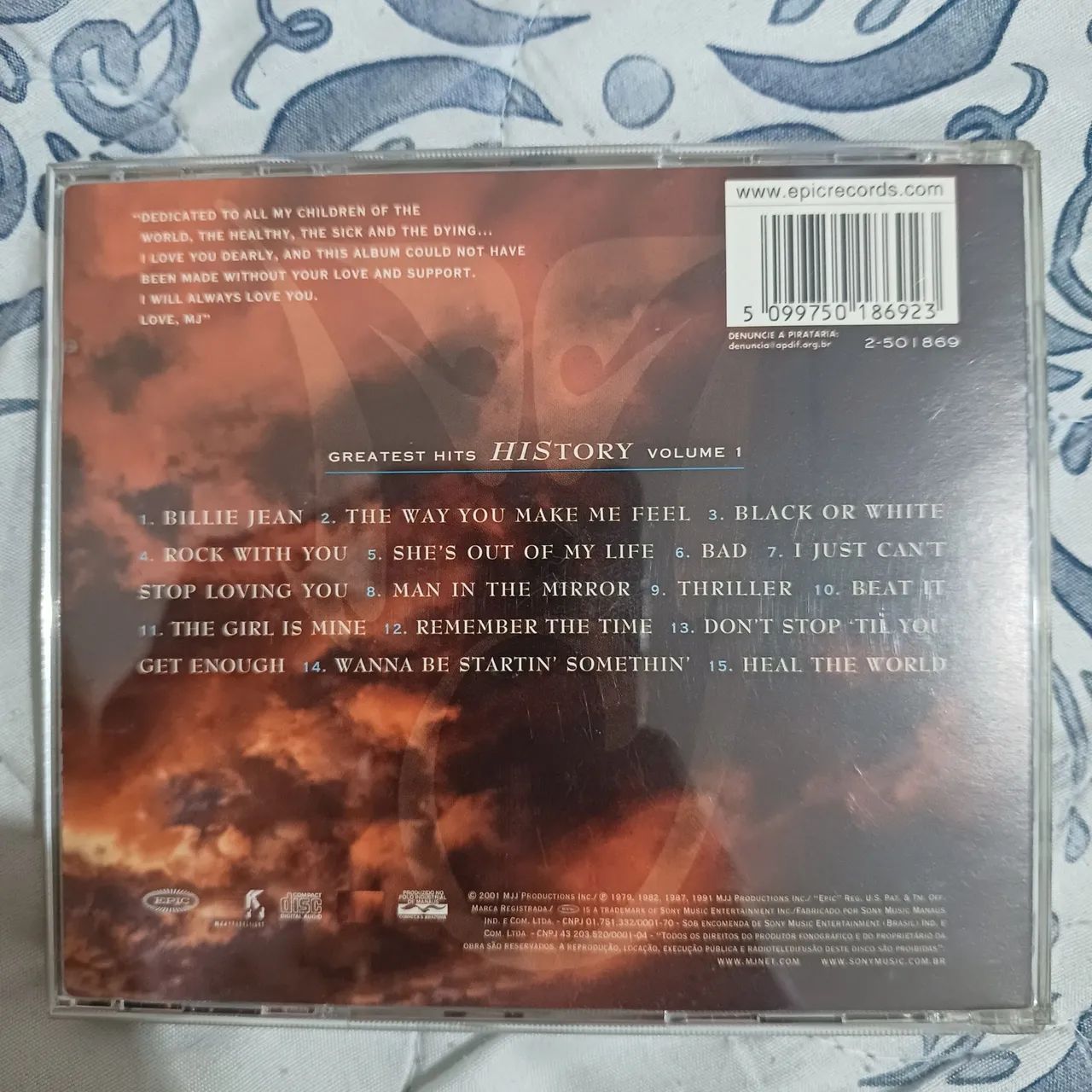 Cd Michael Jackson greatest hits  - Foto 2