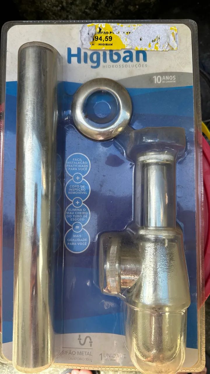 Sifão metal 
