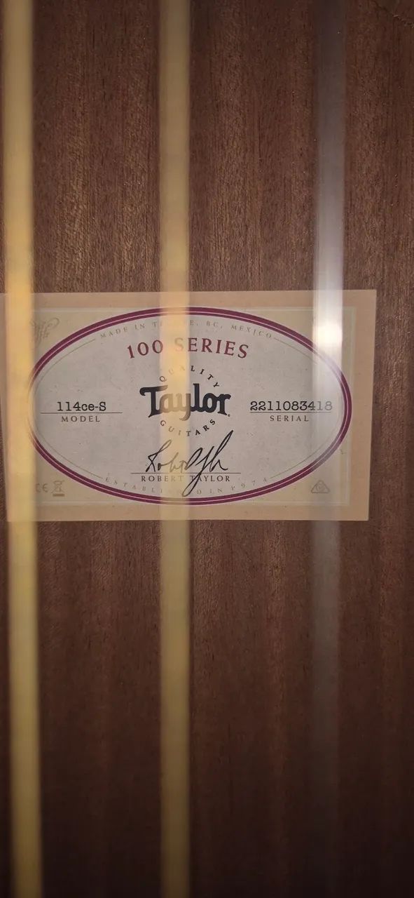 VIOLÃO TAYLOR 114CE - S - Foto 5