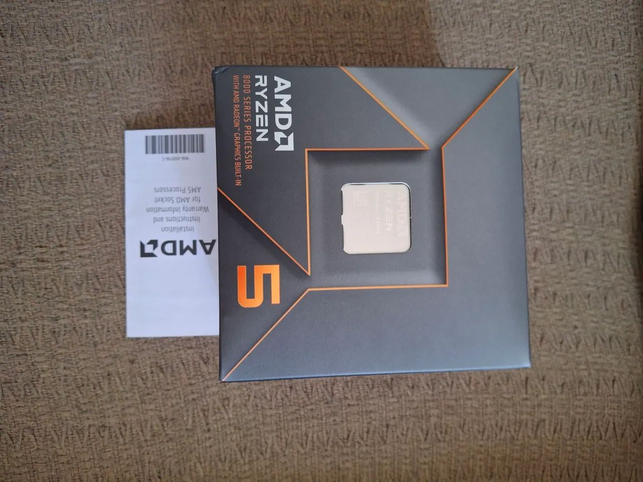 PROCESSADOR RYZEN 5 8500G AMD5, (NOVO NA CAIXA) - Processadores