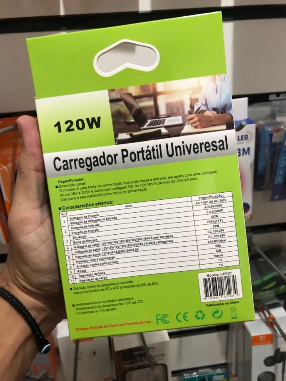 Fonte Carregador Universal para notebook - Foto 2