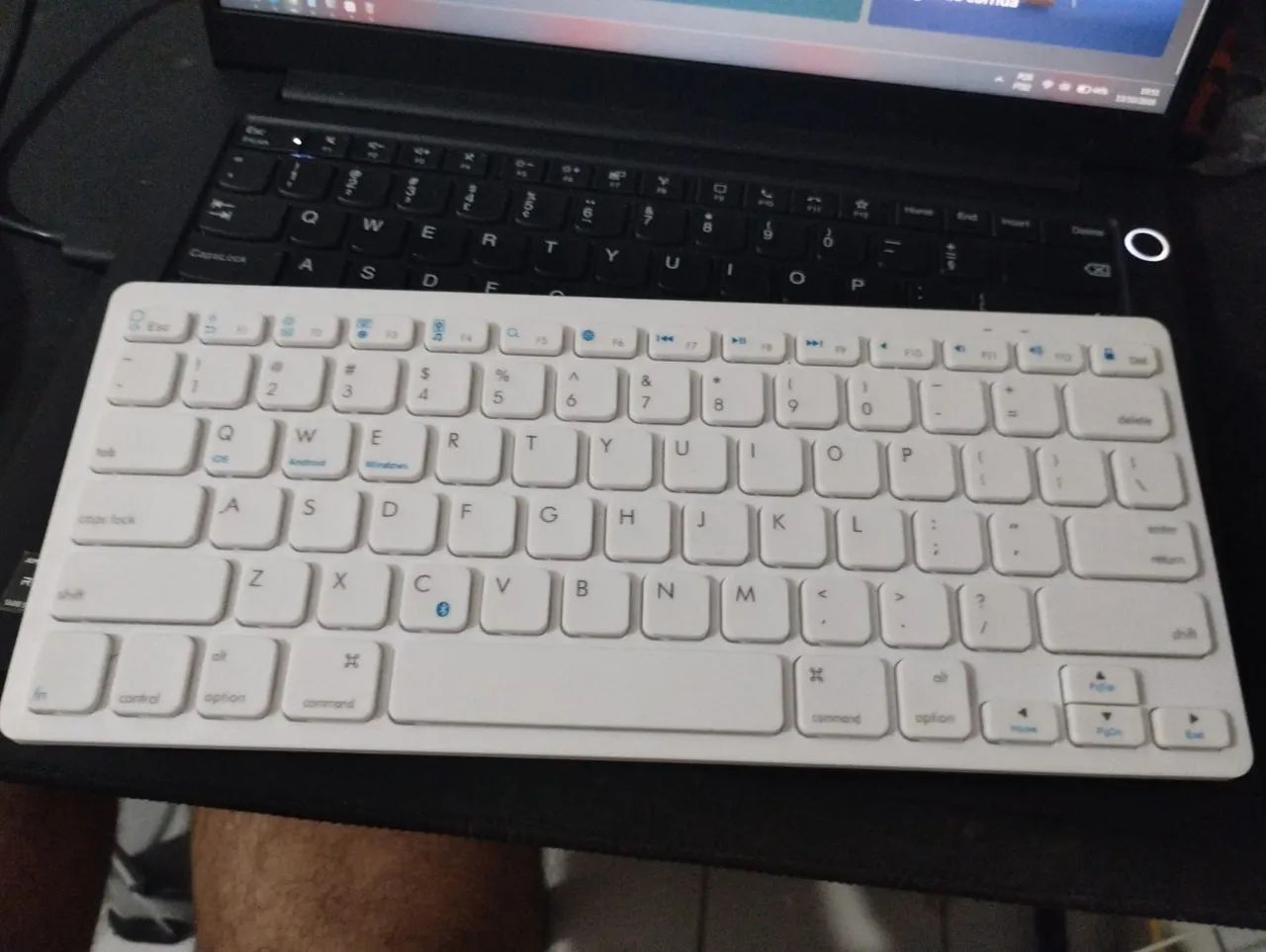 Mini Teclado Bluetooth Wireless Keyboard - H'maston Jp-101 - Foto 2