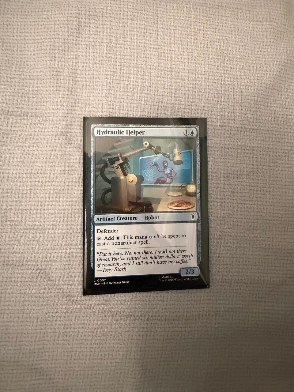 Card Marvel Hydraulic Helper
